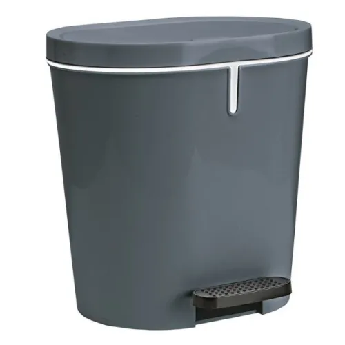 Pedaalemmer Zamora 8 liter antraciet